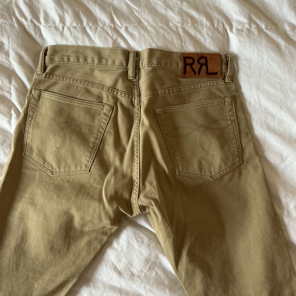 RRL Ralph Lauren Double RL Tan Corduroy Pants